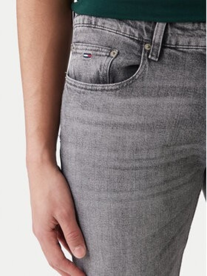 Tommy Jeans Jeansy Scanton DM0DM22926 Szary Slim Fit