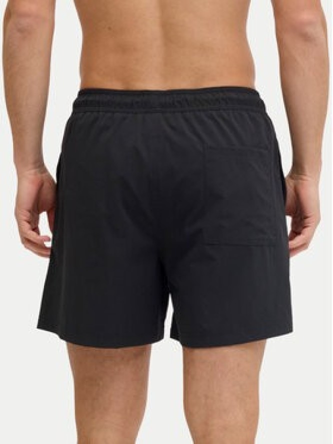 Jack & Jones Szorty kąpielowe Maui Tropic 12291385 Czarny Regular Fit