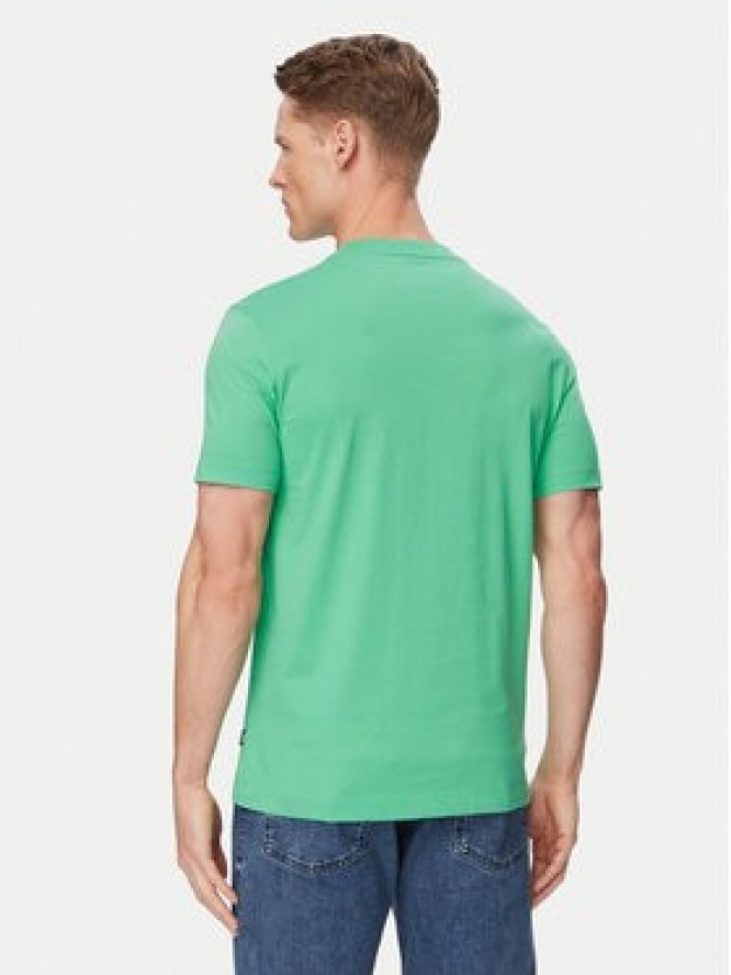 BOSS T-Shirt Thompson 01 50468347 Zielony Regular Fit