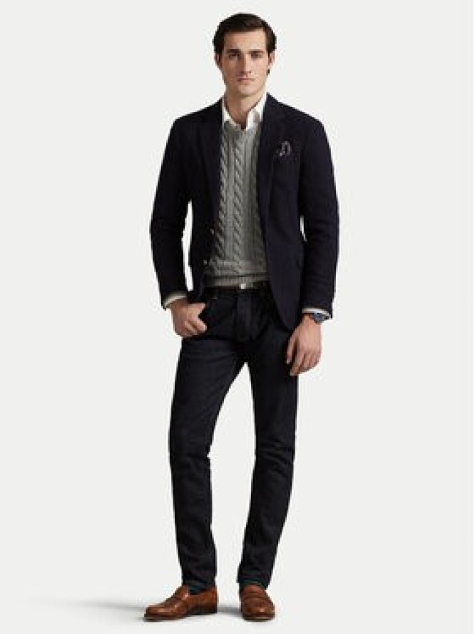 Polo Ralph Lauren Sweter 710775885013 Szary Regular Fit