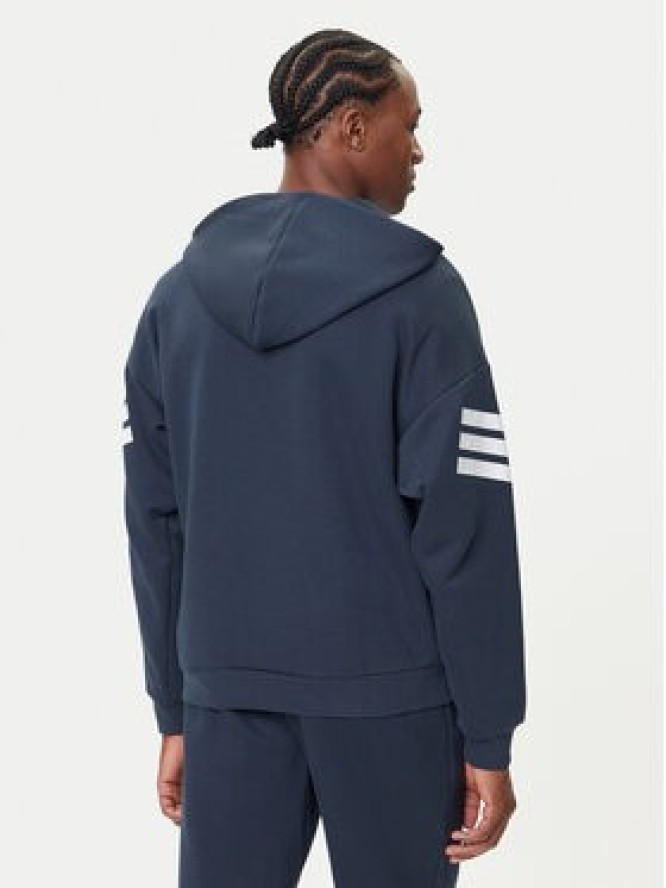 adidas Bluza Future Icons 3-Stripes JW7107 Granatowy Regular Fit