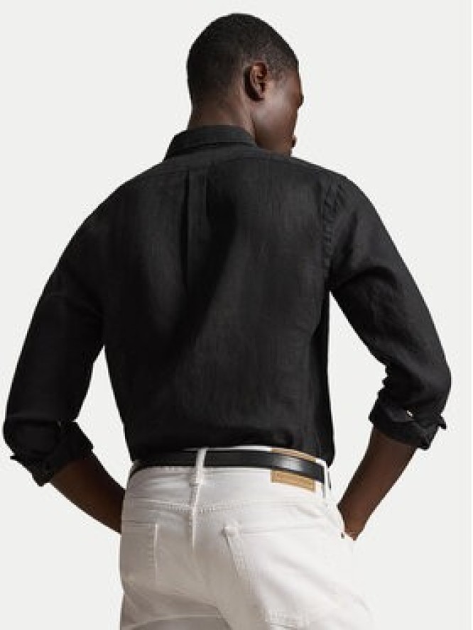 Polo Ralph Lauren Koszula 710968915503 Czarny Slim Fit