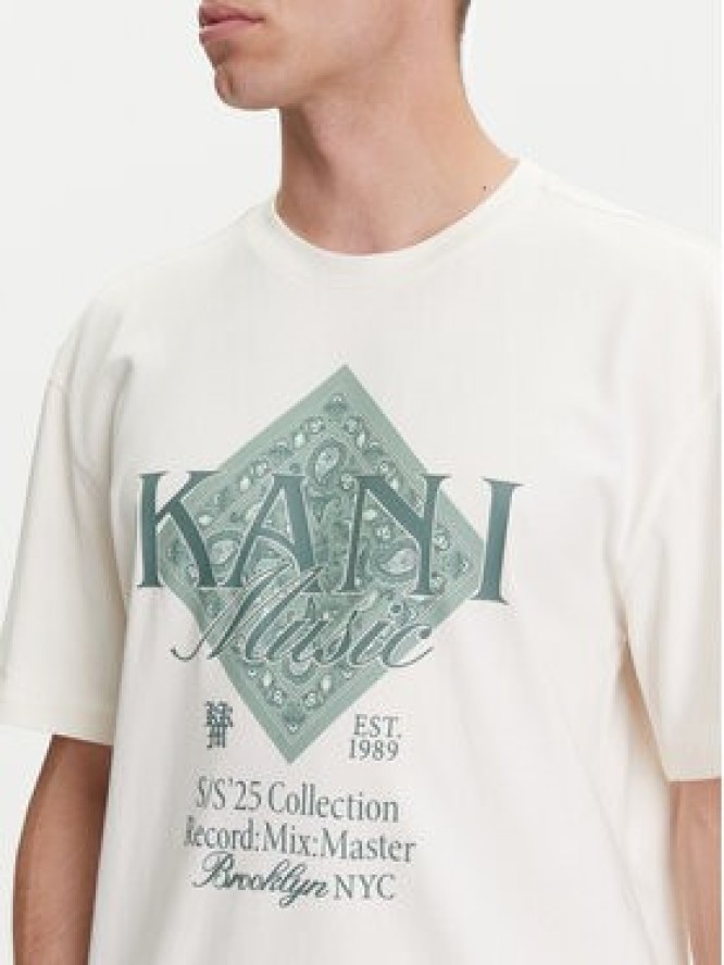 Karl Kani T-Shirt PD00005356 Biały Relaxed Fit