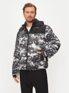 Plein Sport Kurtka zimowa AADC MRB2555 SXV005N Czarny Regular Fit