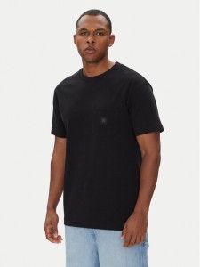 DC Shoes T-Shirt ADYKT03246 Czarny Regular Fit