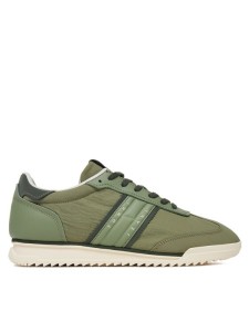 Tommy Jeans Sneakersy Tjm Runner Cleated Mix Mat. EM0EM01598 Zielony