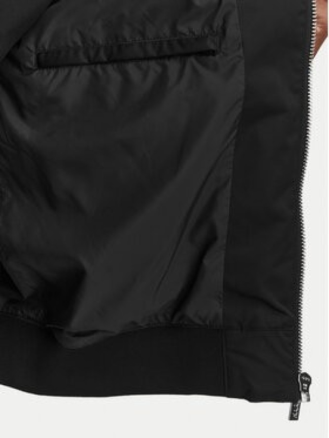 KARL LAGERFELD Kurtka bomber 505003-561533 Czarny Regular Fit