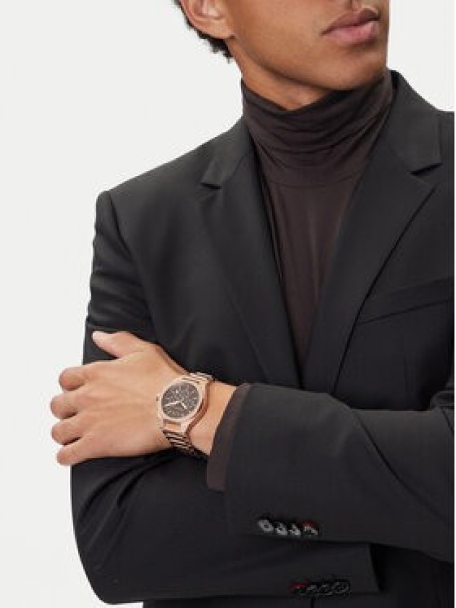 Armani Exchange Zegarek Sync AX4188 Złoty