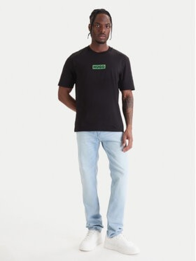 HUGO T-Shirt Nufotee 50560048 Czarny Regular Fit