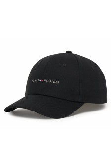 Tommy Hilfiger Czapka z daszkiem Th Foundation Hct 6 Panel Cap AM0AM14045 Czarny