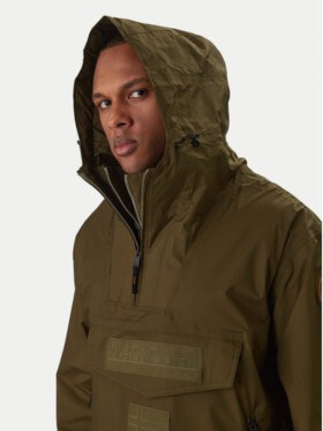 Napapijri Kurtka anorak RF Next WB NP0A4FI3 Zielony Loose Fit