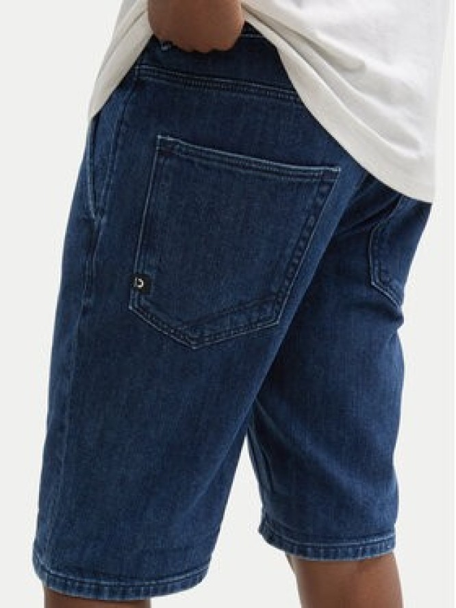 Tom Tailor Denim Szorty jeansowe 1044986 Granatowy Straight Fit
