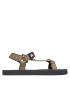 Tommy Jeans Sandały Tjm Casual Sandal EM0EM01563 Brązowy