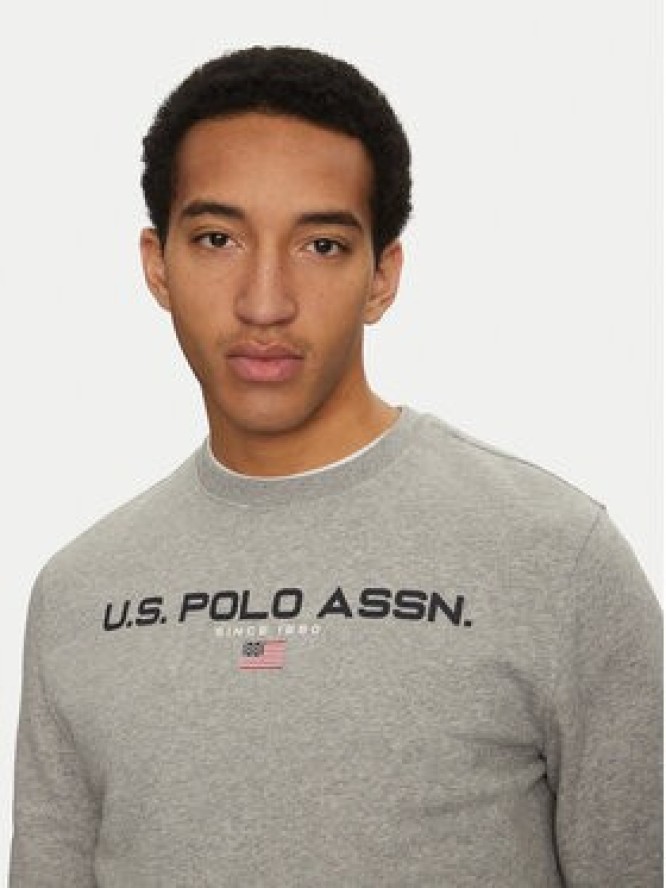 U.S. Polo Assn. Bluza MUP1645 Szary Regular Fit