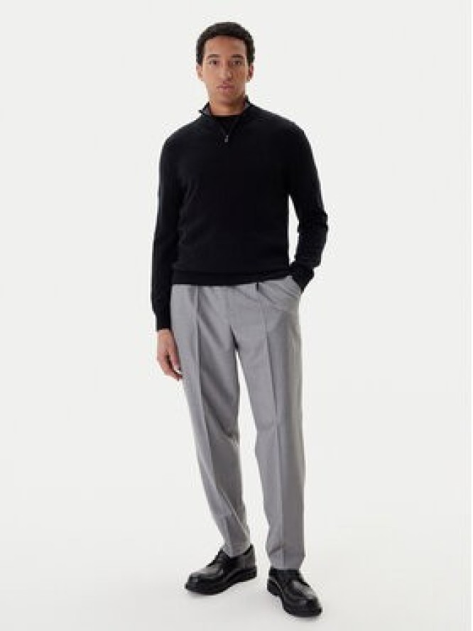 BOSS Sweter H-Hemarlo 50549984 Czarny Regular Fit