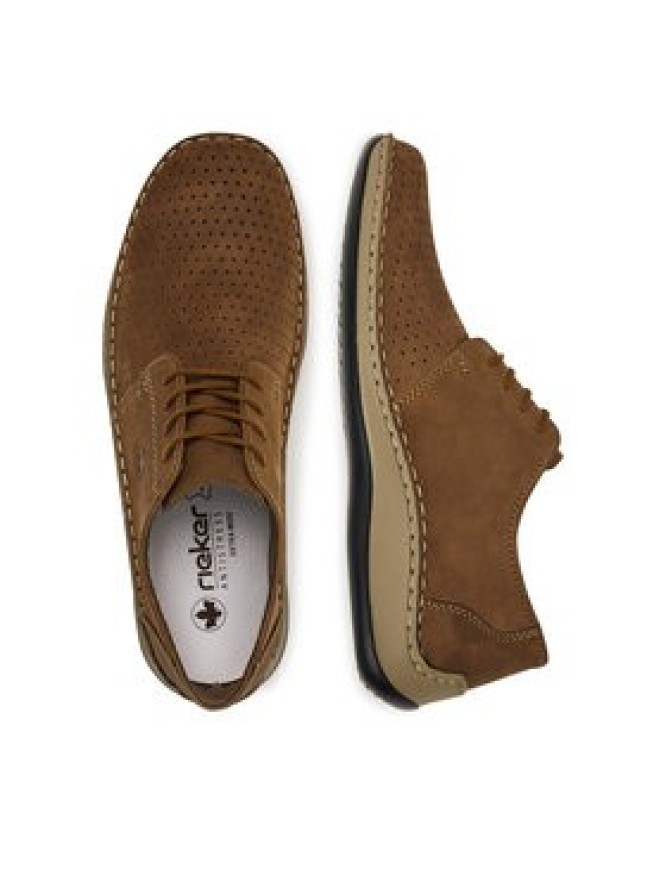 Rieker Półbuty 05226-24 Brązowy
