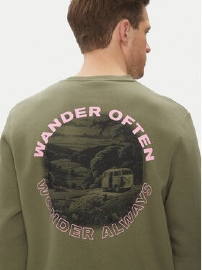 Hunter Bluza May HARM0058251 Khaki Relaxed Fit