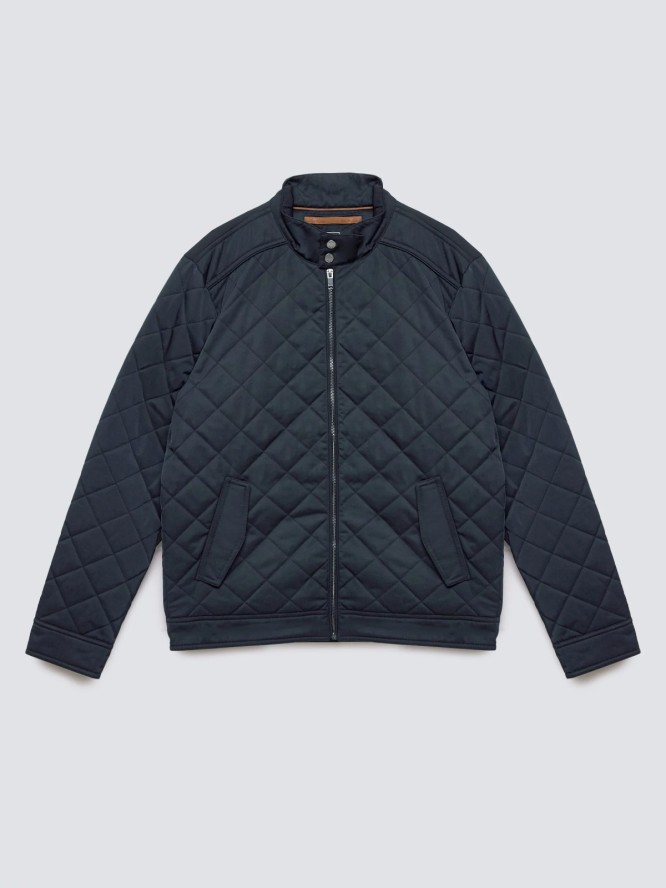 Kurtka męska ze stójką pikowana czarna Edmont 906