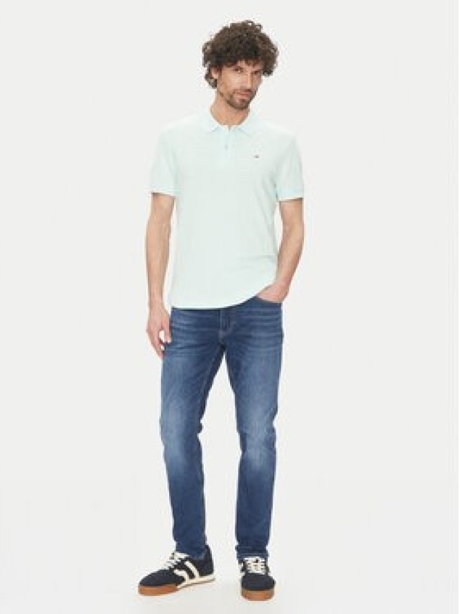 Tommy Jeans Jeansy DM0DM21032 Niebieski Tapered Fit
