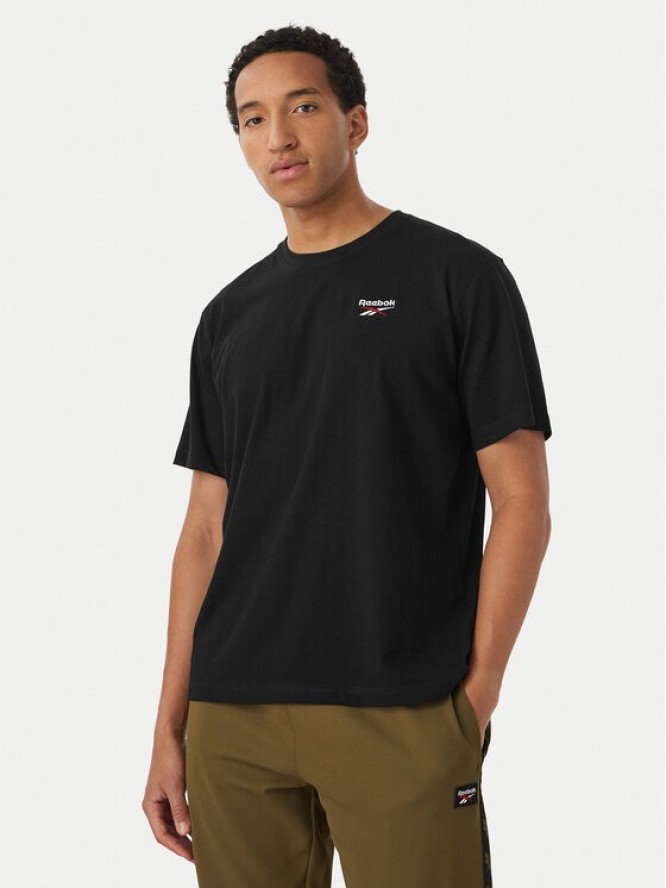 Reebok T-Shirt Aurek RK25743CCM Czarny Regular Fit