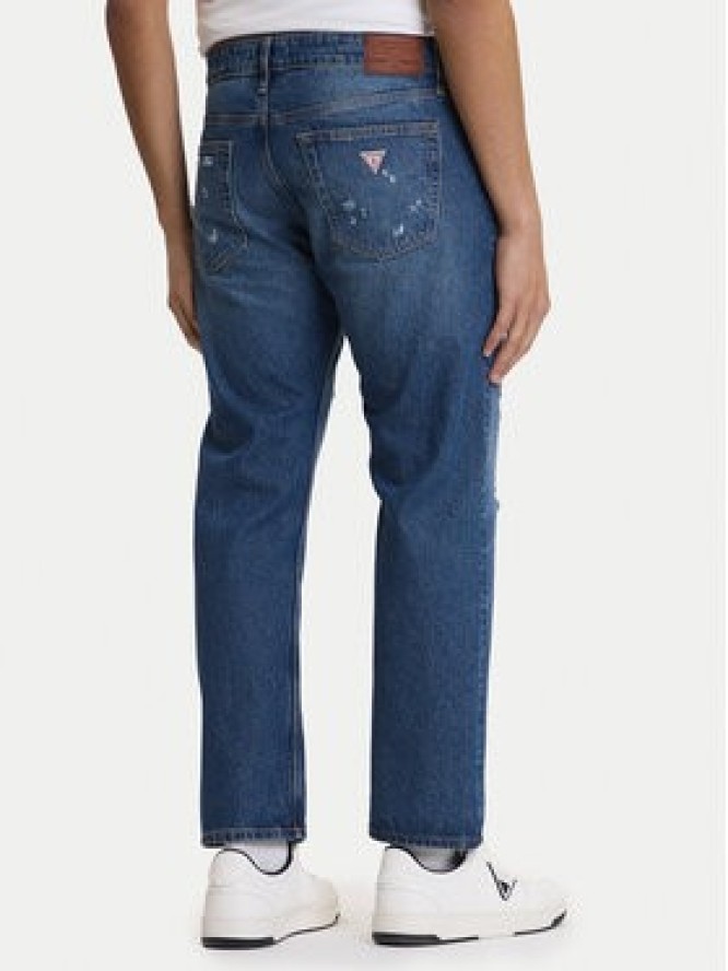 Guess Jeans Jeansy M5YA1B D6367 Niebieski Straight Fit