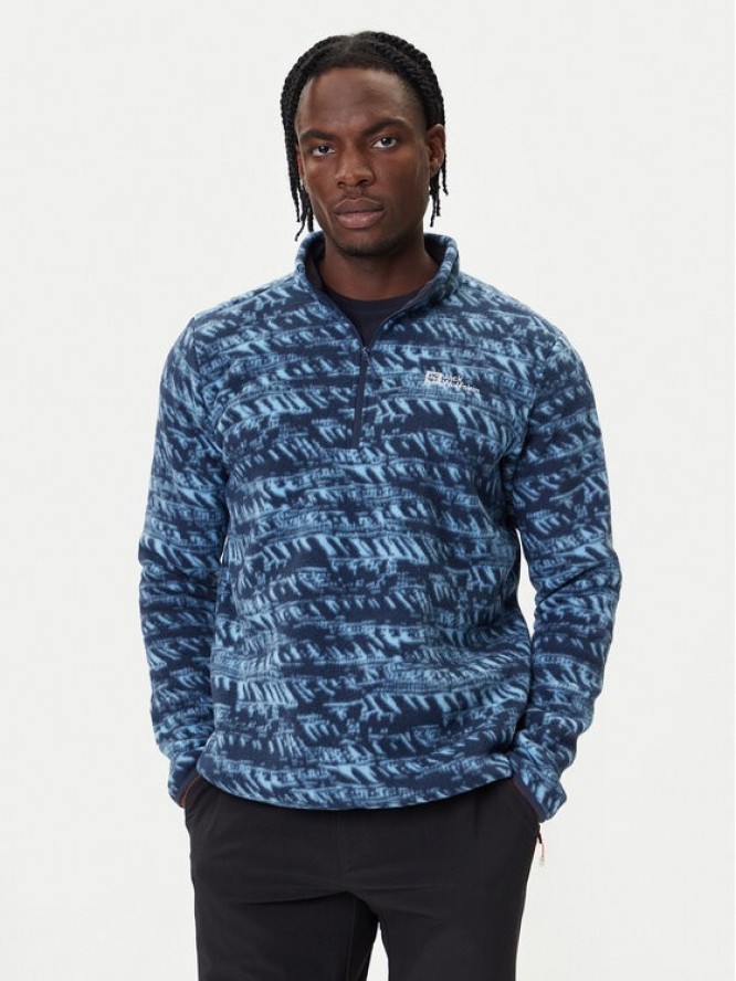 Jack Wolfskin Polar Big Sky A65447 Granatowy Relaxed Fit