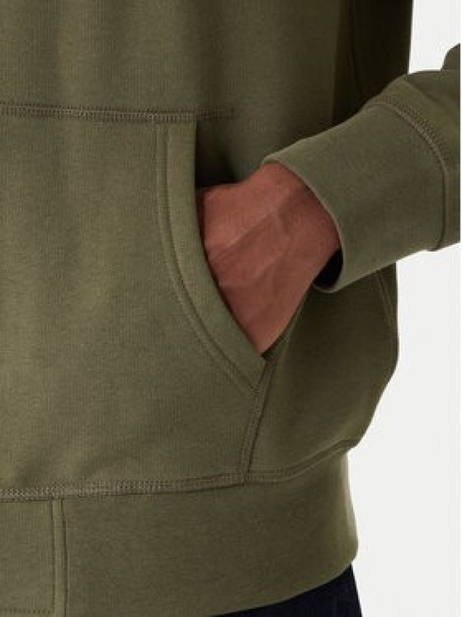 Tommy Hilfiger Bluza Essential MW0MW41759 Zielony Regular Fit