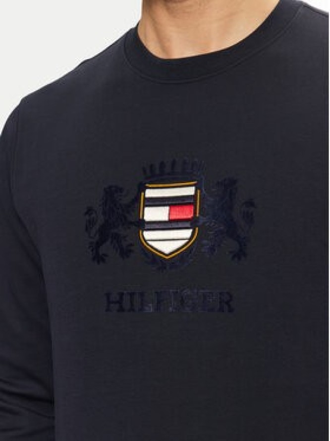 Tommy Hilfiger Bluza Icon MW0MW38349 Granatowy Regular Fit