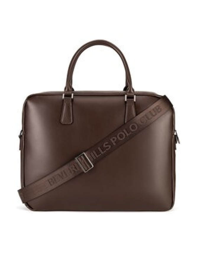 Beverly Hills Polo Club Torba na laptopa BHPC-L-016-07 Brązowy