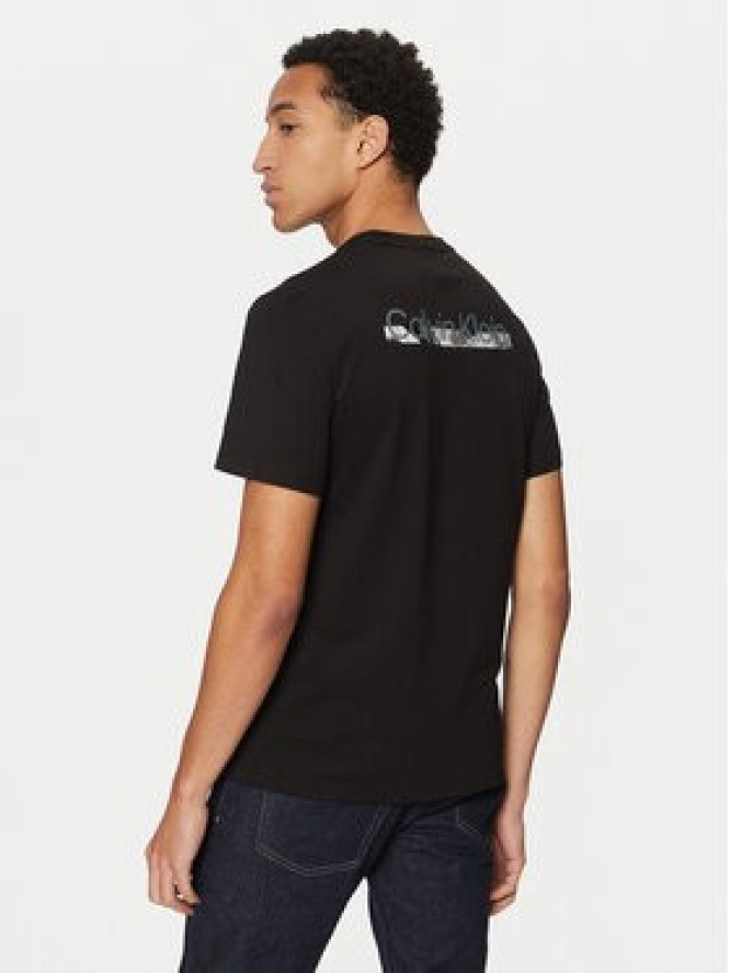 Calvin Klein T-Shirt Graphic K10K113799 Czarny Regular Fit