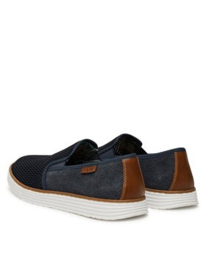 Rieker Półbuty B2265-14 Granatowy