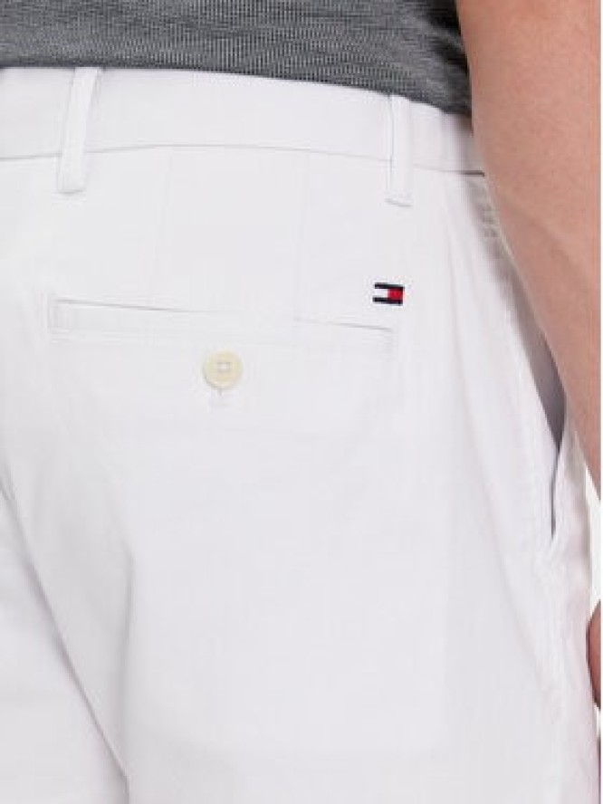 Tommy Hilfiger Szorty materiałowe Brooklyn Short 1985 MW0MW23563 Biały Regular Fit
