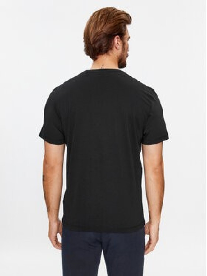 Gant T-Shirt Shield 2003184 Czarny Regular Fit