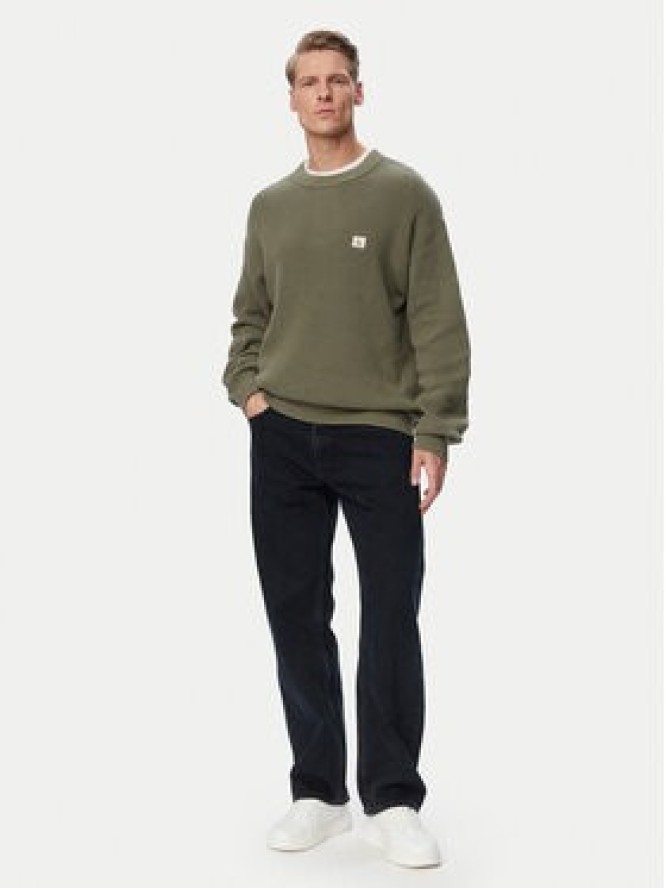 Calvin Klein Jeans Jeansy LV040EM716 Czarny Straight Fit