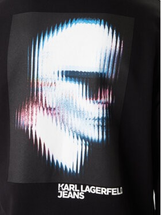 Karl Lagerfeld Jeans Bluza B1M20052 Czarny Regular Fit