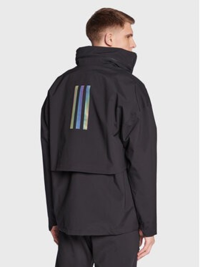 adidas Kurtka przeciwdeszczowa Terrex Ct Myshelter H65700 Czarny Regular Fit