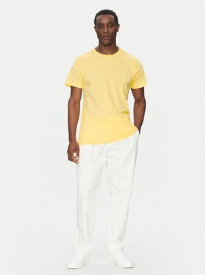 INDICODE T-Shirt Kloge 40-915 Żółty Regular Fit