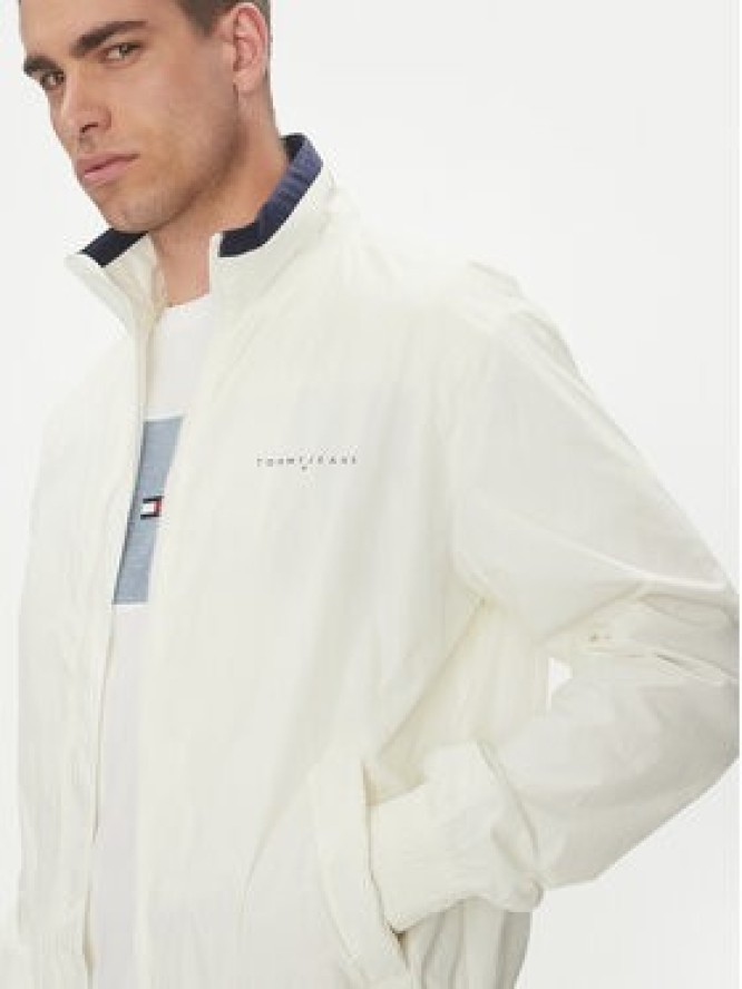 Tommy Jeans Kurtka przejściowa Essential DM0DM21667 Biały Regular Fit