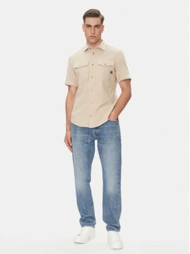 G-Star Raw Koszula Marine D19751-D454 Beżowy Slim Fit