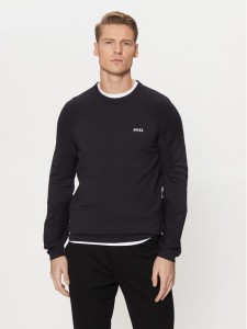 BOSS Sweter Perform-X_Cn 50498519 Granatowy Regular Fit