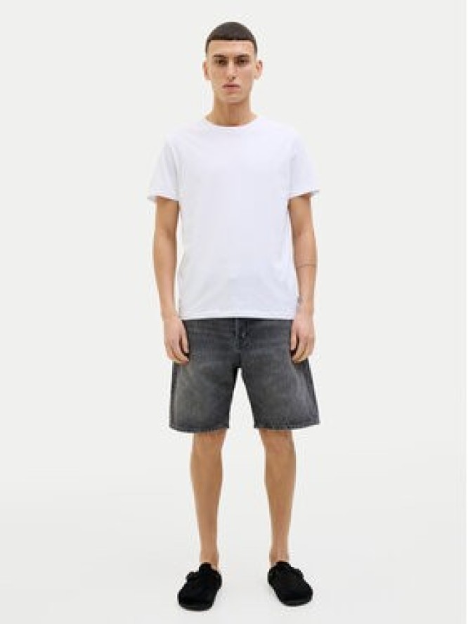 Jack & Jones Szorty jeansowe 12269533 Czarny Loose Fit