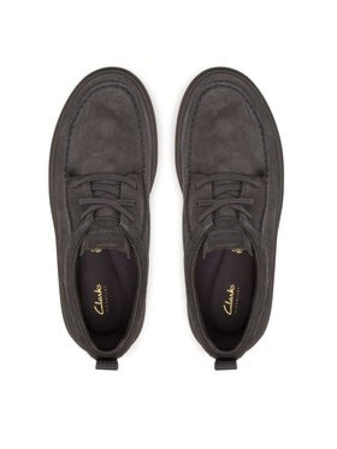 Clarks Półbuty Polden Moc 26183404 Szary