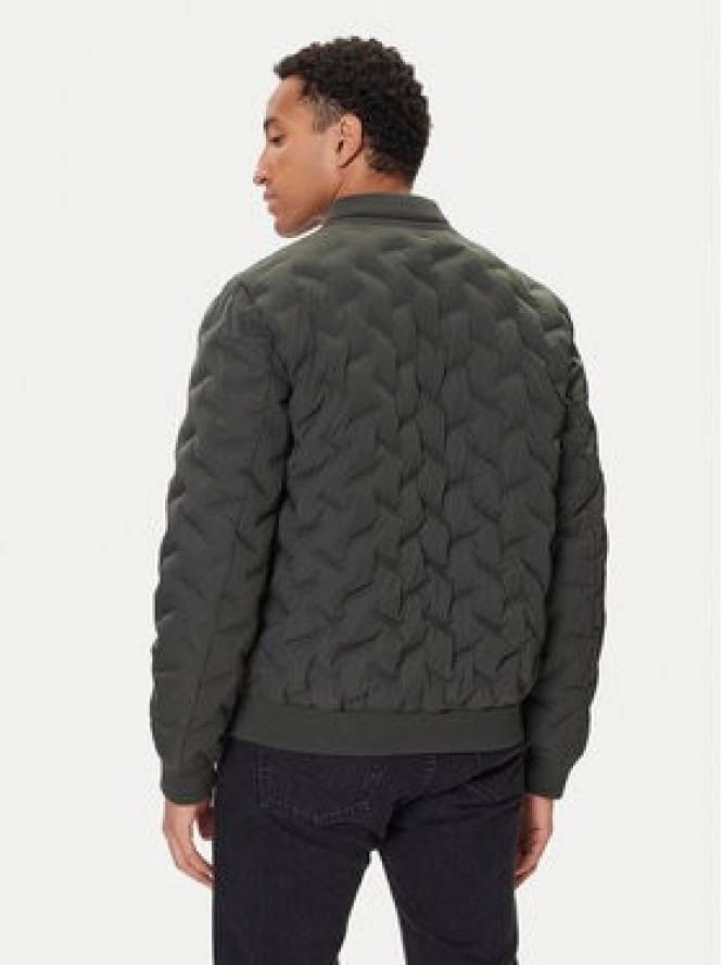 Geox Kurtka bomber Spherica M5628R T3271 F3251 Szary Regular Fit