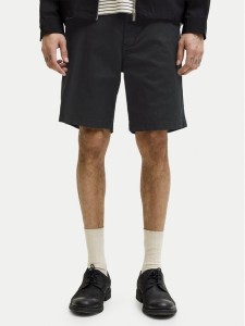 Jack & Jones Szorty materiałowe Ace Vance 12293005 Czarny Regular Fit