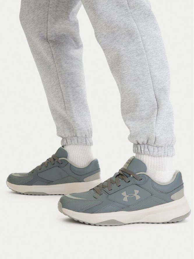 Under Armour Sneakersy UA Edge LTHR 3028375 Szary