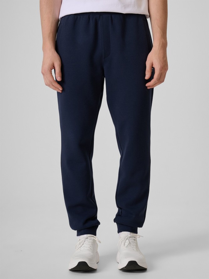 4F Spodnie dresowe joggery męskie - granatowe S