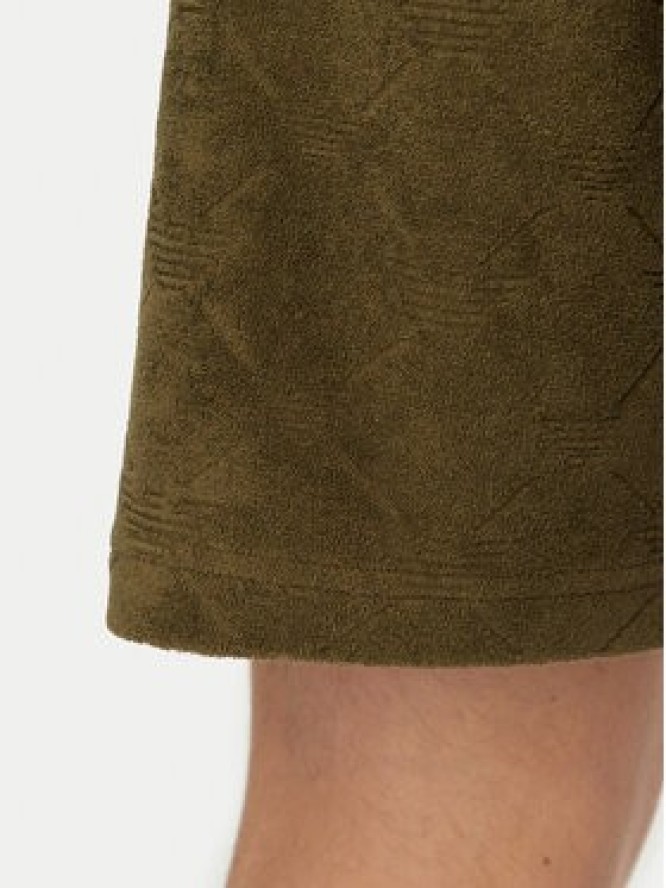 Emporio Armani Szorty sportowe EM000695 AF20449 F7014 Zielony Regular Fit