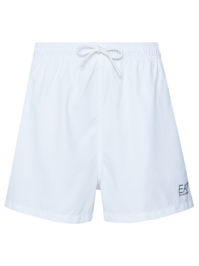 EA7 Emporio Armani Szorty kąpielowe 7M001677 AF13019 M0076 Biały Regular Fit