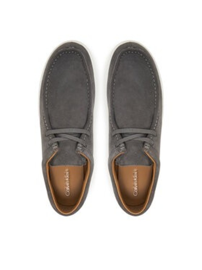 Calvin Klein Półbuty Hybrid Apron Laceup Su HM0HM01967 Szary