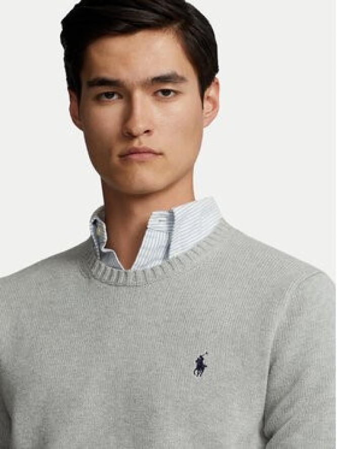 Polo Ralph Lauren Sweter 710810846004 Szary Regular Fit